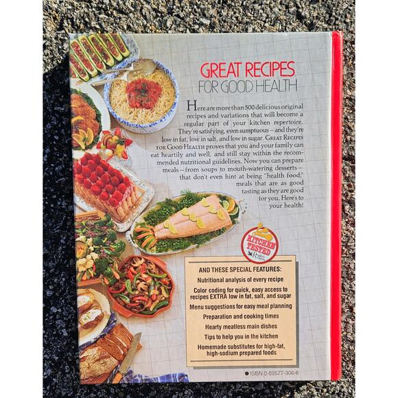 Vintage 1990 CookBook Great Recipes Good Health Reader's Digest Book Hardcover - Picture 2 of 10